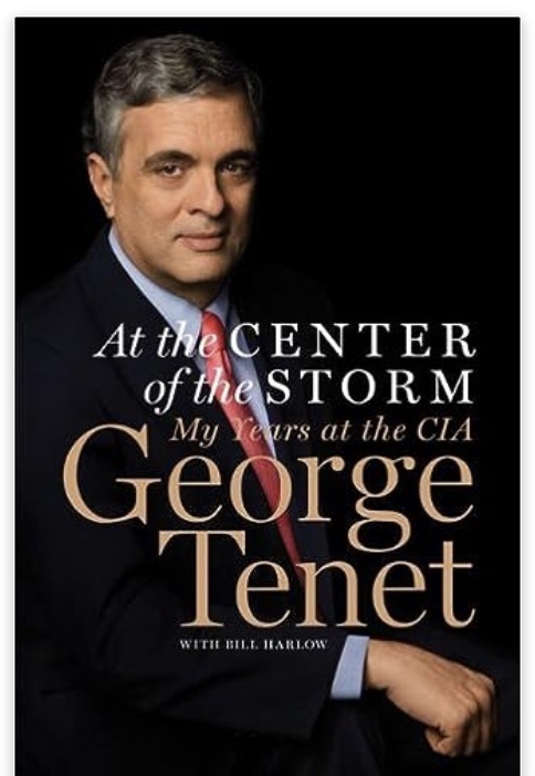 At the Center of the Storm by George Tenet: Book Cover